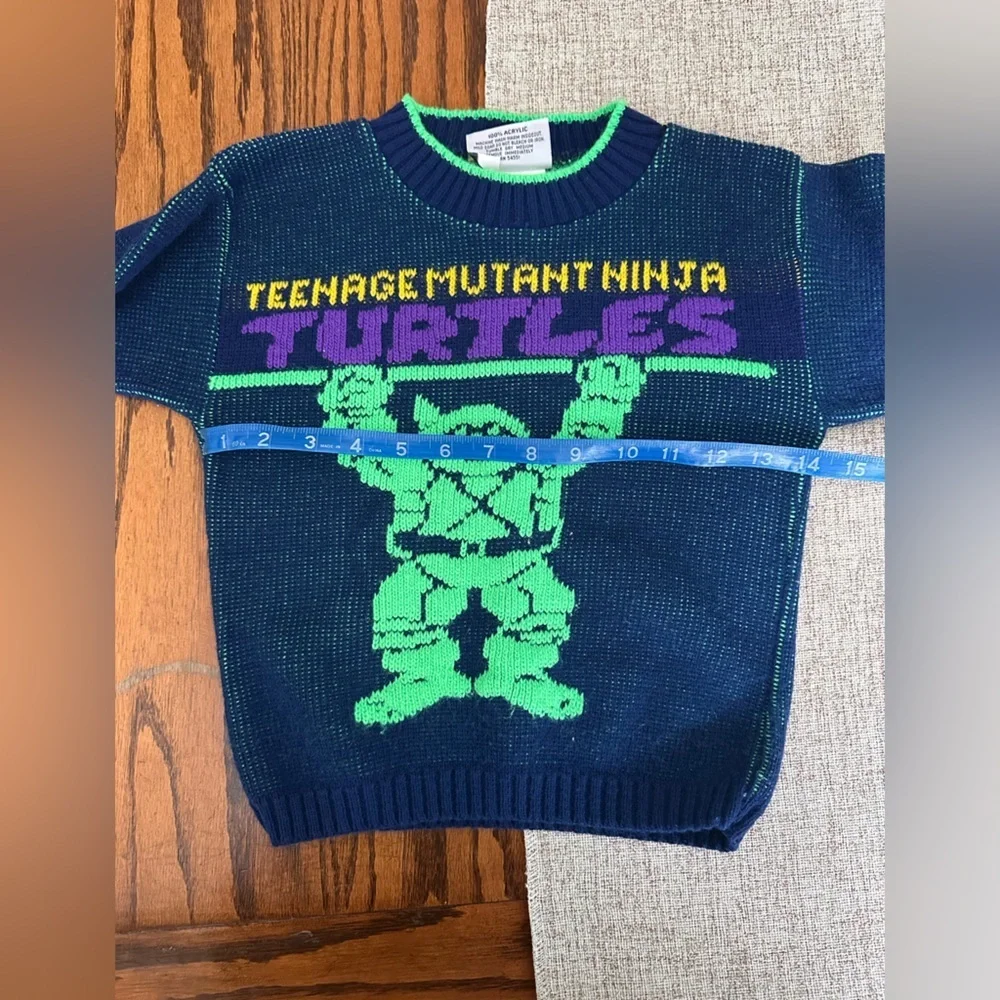Teenage Mutant Ninja Turtles Kids Sweater - Blue and Green